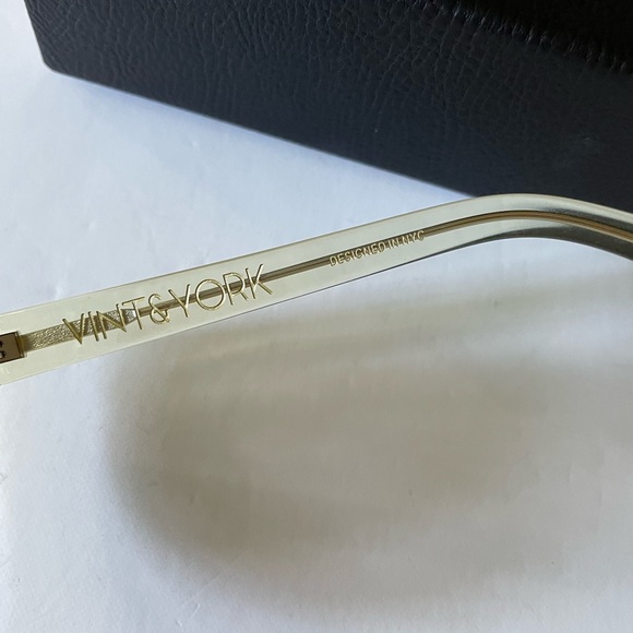 New Vint & York Flat Iron Sunglasses Acetate Frame Glasses 52-21-135 - Picture 5 of 7